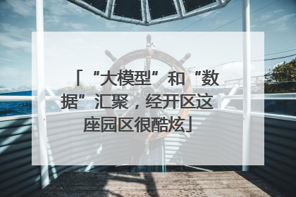 “大模型”和“数据”汇聚，经开区这座园区很酷炫