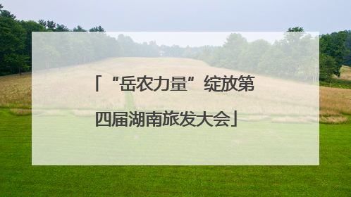“岳农力量”绽放第四届湖南旅发大会