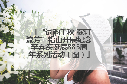 “词韵千秋 稼轩流芳”铅山开展纪念辛弃疾诞辰885周年系列活动（图）