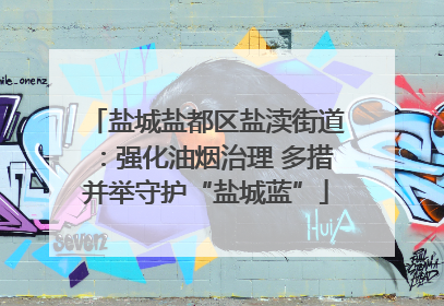 盐城盐都区盐渎街道：强化油烟治理 多措并举守护“盐城蓝”