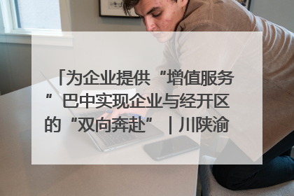 为企业提供“增值服务”巴中实现企业与经开区的“双向奔赴”｜川陕渝网络名人巴中行