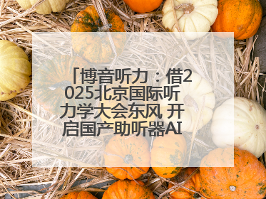 博音听力：借2025北京国际听力学大会东风 开启国产助听器AI赋能新征程