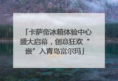 卡萨帝冰箱体验中心盛大启幕，创意狂欢“嵌”入青岛富尔玛