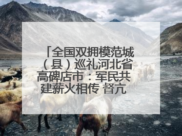 全国双拥模范城（县）巡礼河北省高碑店市：军民共建薪火相传 督亢大地鱼水情深