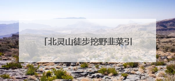 北灵山徒步挖野韭菜引发关注后续，“打野”现象已经大幅度减少