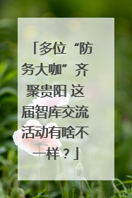 多位“防务大咖”齐聚贵阳 这届智库交流活动有啥不一样？