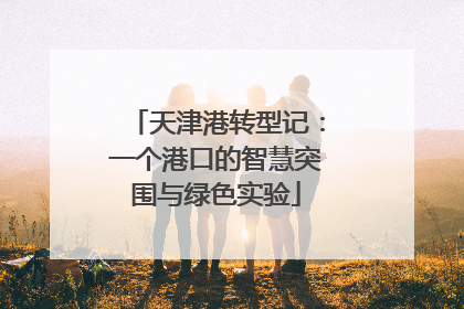 天津港转型记：一个港口的智慧突围与绿色实验