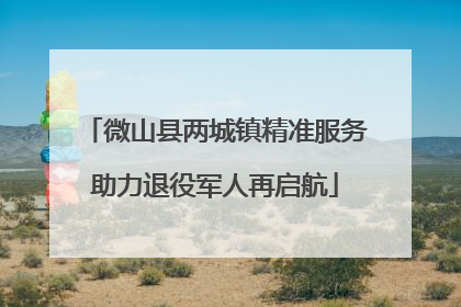 微山县两城镇精准服务助力退役军人再启航