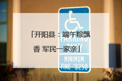 开阳县：端午粽飘香 军民一家亲