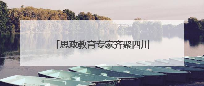 思政教育专家齐聚四川大学锦江学院共研大中小学思政教育一体化