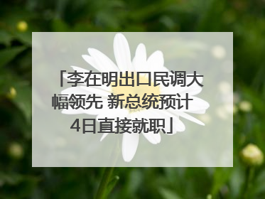 李在明出口民调大幅领先 新总统预计4日直接就职