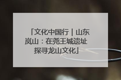 文化中国行｜山东岚山：在尧王城遗址探寻龙山文化