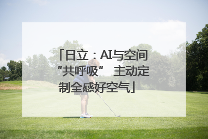 日立：AI与空间“共呼吸” 主动定制全感好空气