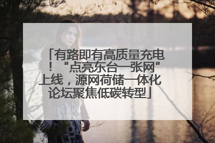 有路即有高质量充电！“点亮东台一张网”上线，源网荷储一体化论坛聚焦低碳转型