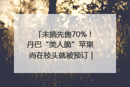 未摘先售70%！丹巴“美人脆”苹果尚在枝头就被预订｜长征路上看四川