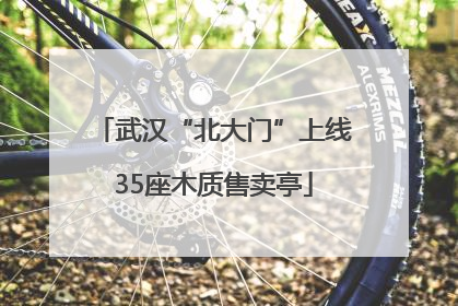 武汉“北大门”上线35座木质售卖亭