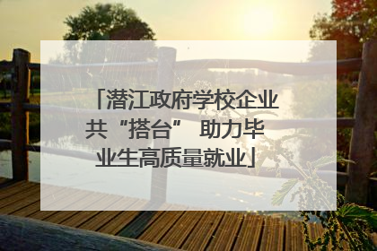 潜江政府学校企业共“搭台” 助力毕业生高质量就业
