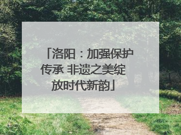 洛阳：加强保护传承 非遗之美绽放时代新韵