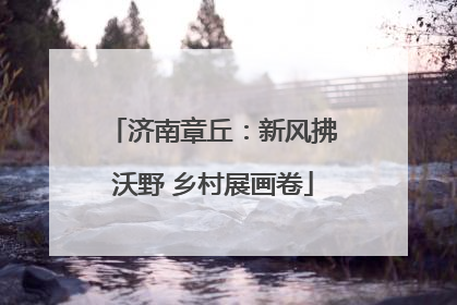 济南章丘：新风拂沃野 乡村展画卷