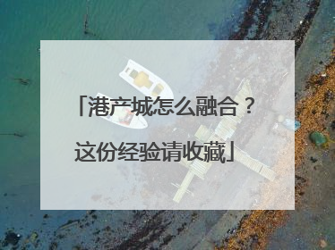 港产城怎么融合？这份经验请收藏