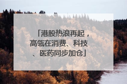 港股热浪再起，高瓴在消费、科技、医药同步加仓
