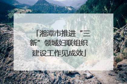湘潭市推进“三新”领域妇联组织建设工作见成效