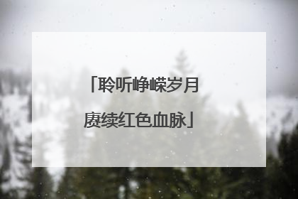 聆听峥嵘岁月 赓续红色血脉