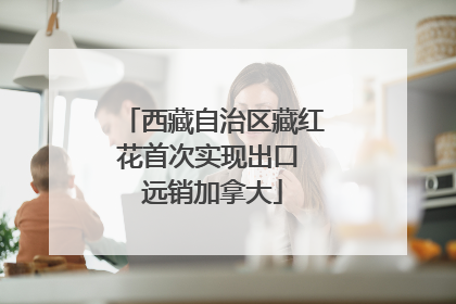 西藏自治区藏红花首次实现出口 远销加拿大
