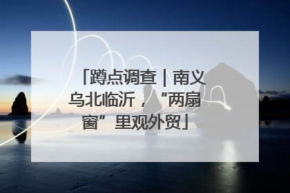 蹲点调查｜南义乌北临沂，“两扇窗”里观外贸