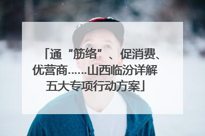 通“筋络”、促消费、优营商……山西临汾详解五大专项行动方案