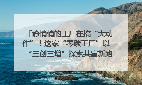 静悄悄的工厂在搞“大动作”！这家“零碳工厂”以“三创三增”探索共富新路径｜网络名人四川行