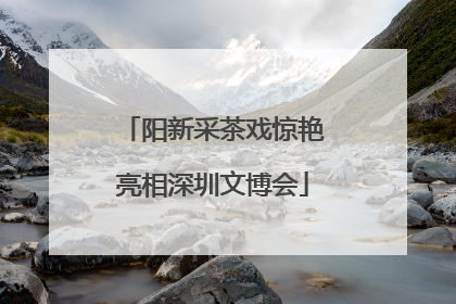 阳新采茶戏惊艳亮相深圳文博会