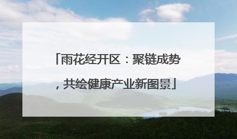 雨花经开区：聚链成势，共绘健康产业新图景