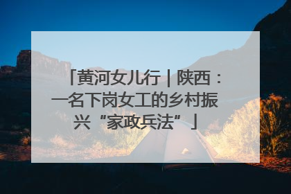 黄河女儿行｜陕西：一名下岗女工的乡村振兴“家政兵法”