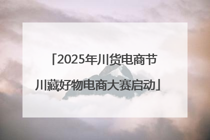 2025年川货电商节川藏好物电商大赛启动