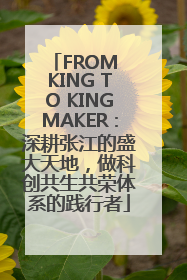 FROM KING TO KINGMAKER：深耕张江的盛大天地，做科创共生共荣体系的践行者
